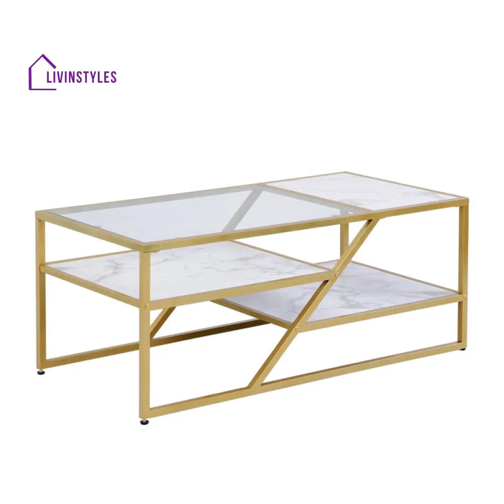 Rohan Metal Coffee Table For Living Room