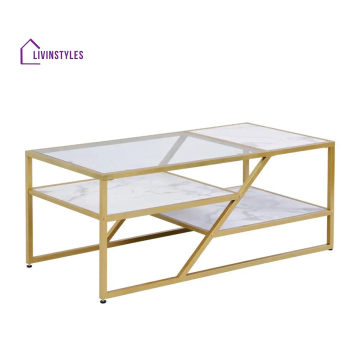Rohan Metal Coffee Table For Living Room
