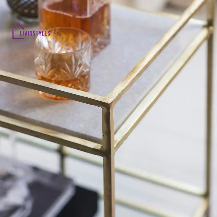 Rohini Metal Kitchen Trolley`