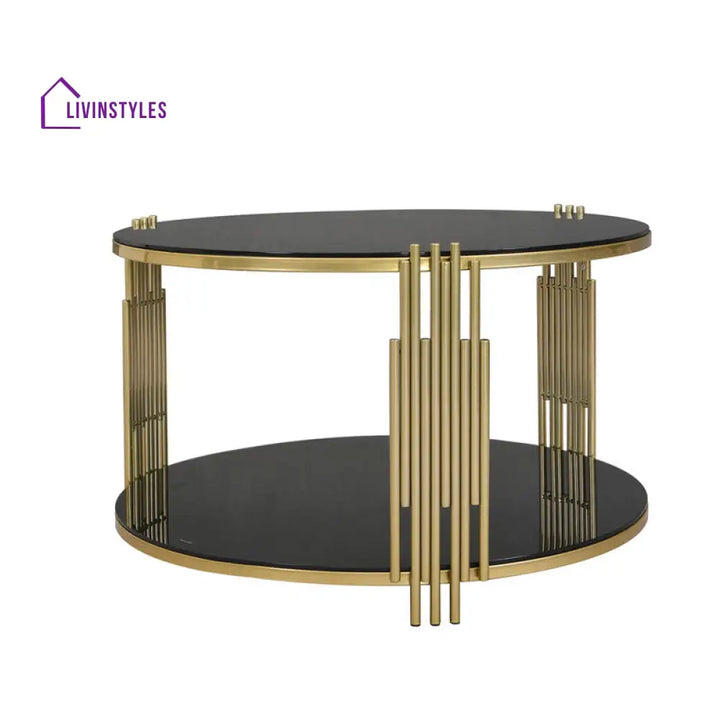 Rohit Metal Coffee Table For Living Room