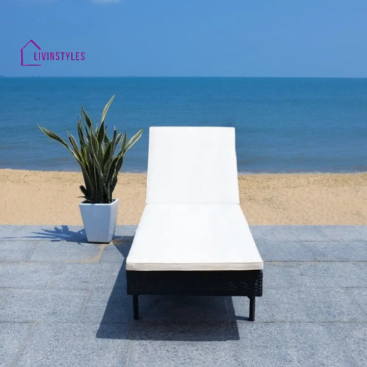 Rohit Outdoor Sun Lounger With Cushion