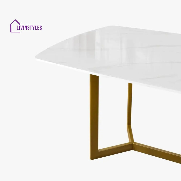 Roman 7PCS Modern Luxe Dining Table Sets for 6