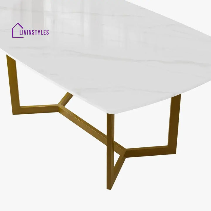 Roman 7PCS Modern Luxe Dining Table Sets for 6