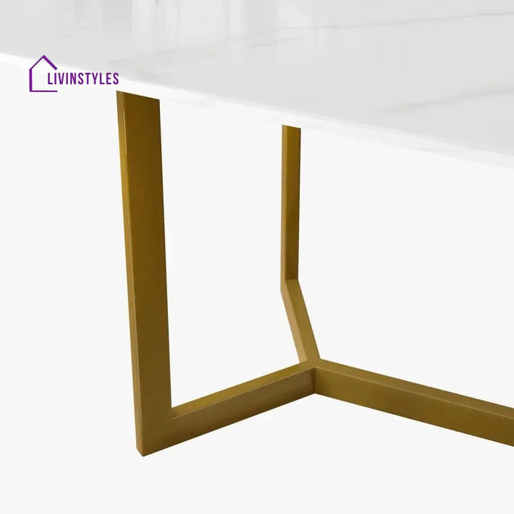 Roman 7PCS Modern Luxe Dining Table Sets for 6