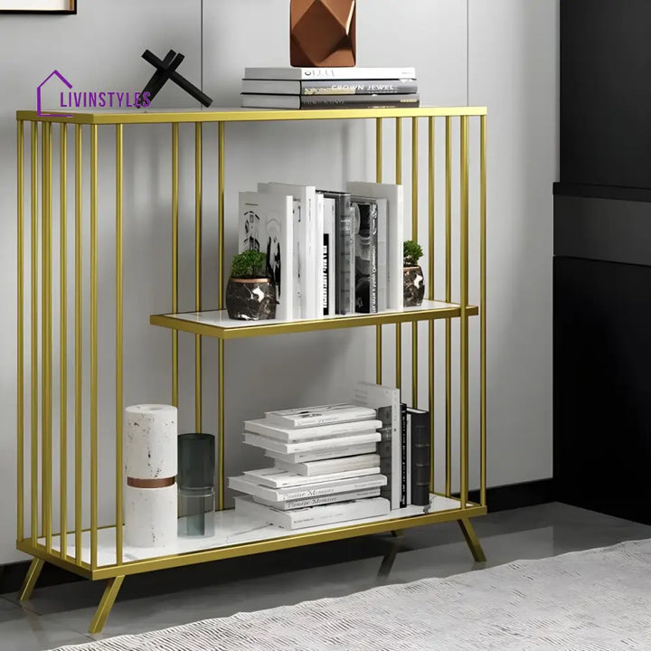 Roman Stainless Steel Console Table for Living Room