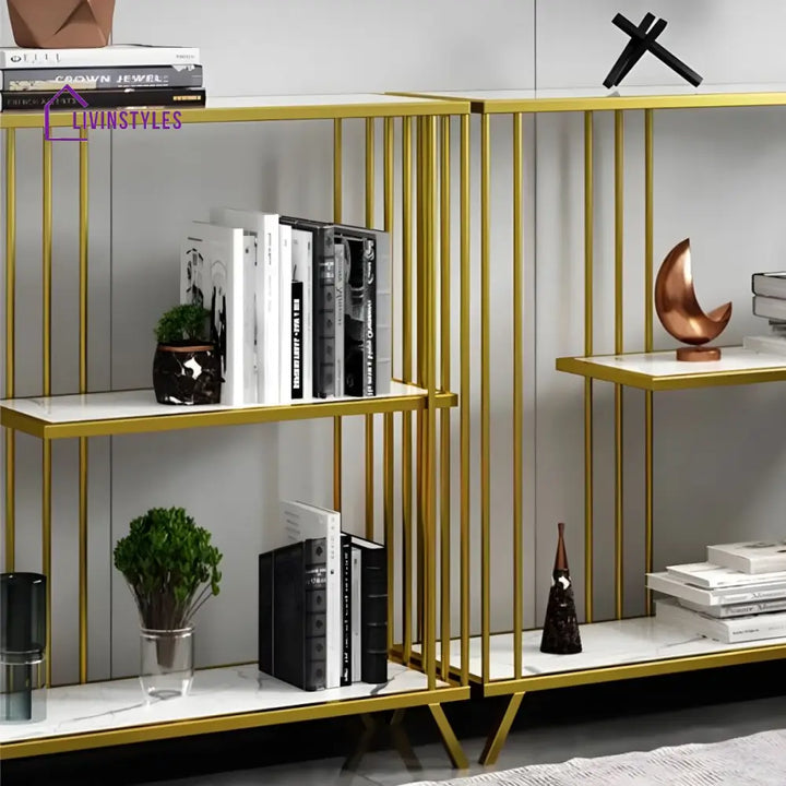 Roman Stainless Steel Console Table for Living Room