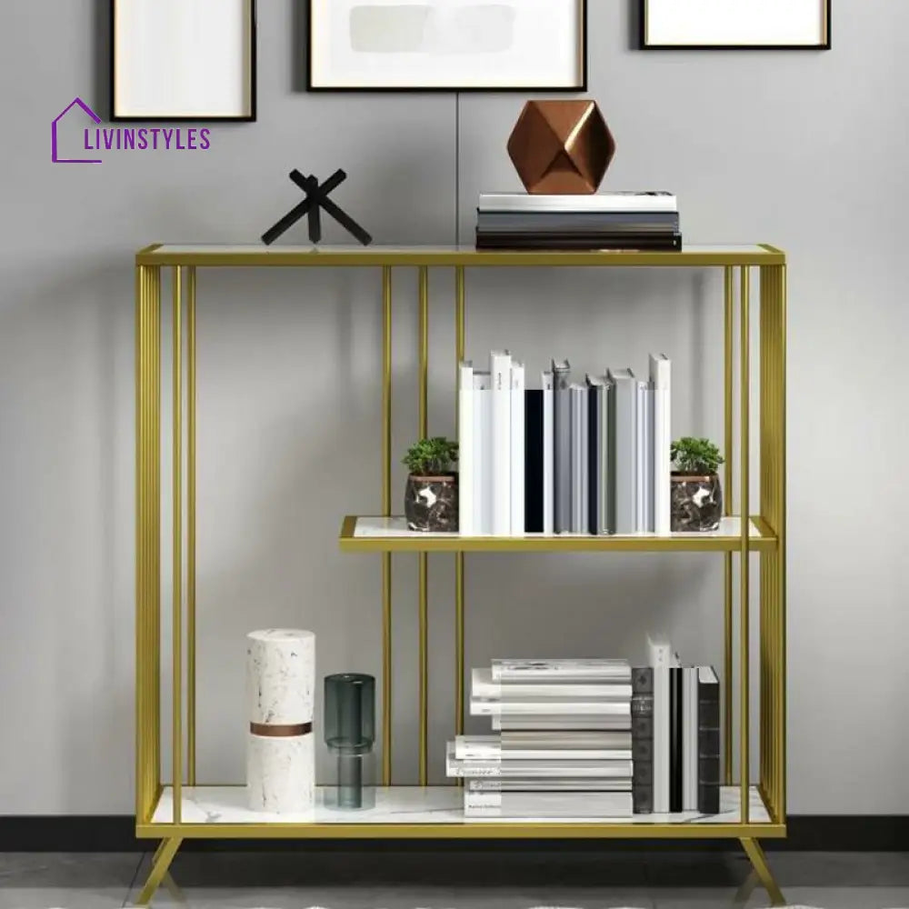 Roman Stainless Steel Console Table for Living Room