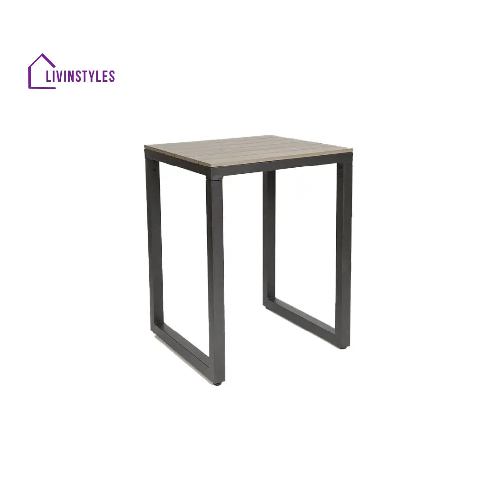Romani Outdoor Patio Bar Sets 2 Chairs and 1 Table (Cream) - Bar Sets