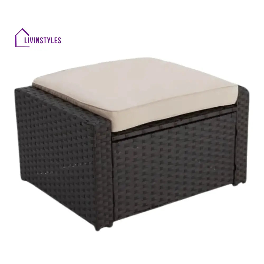Romilly Outdoor Wicker 5-Piece Patio Sofa Set Patio Sofa Set
