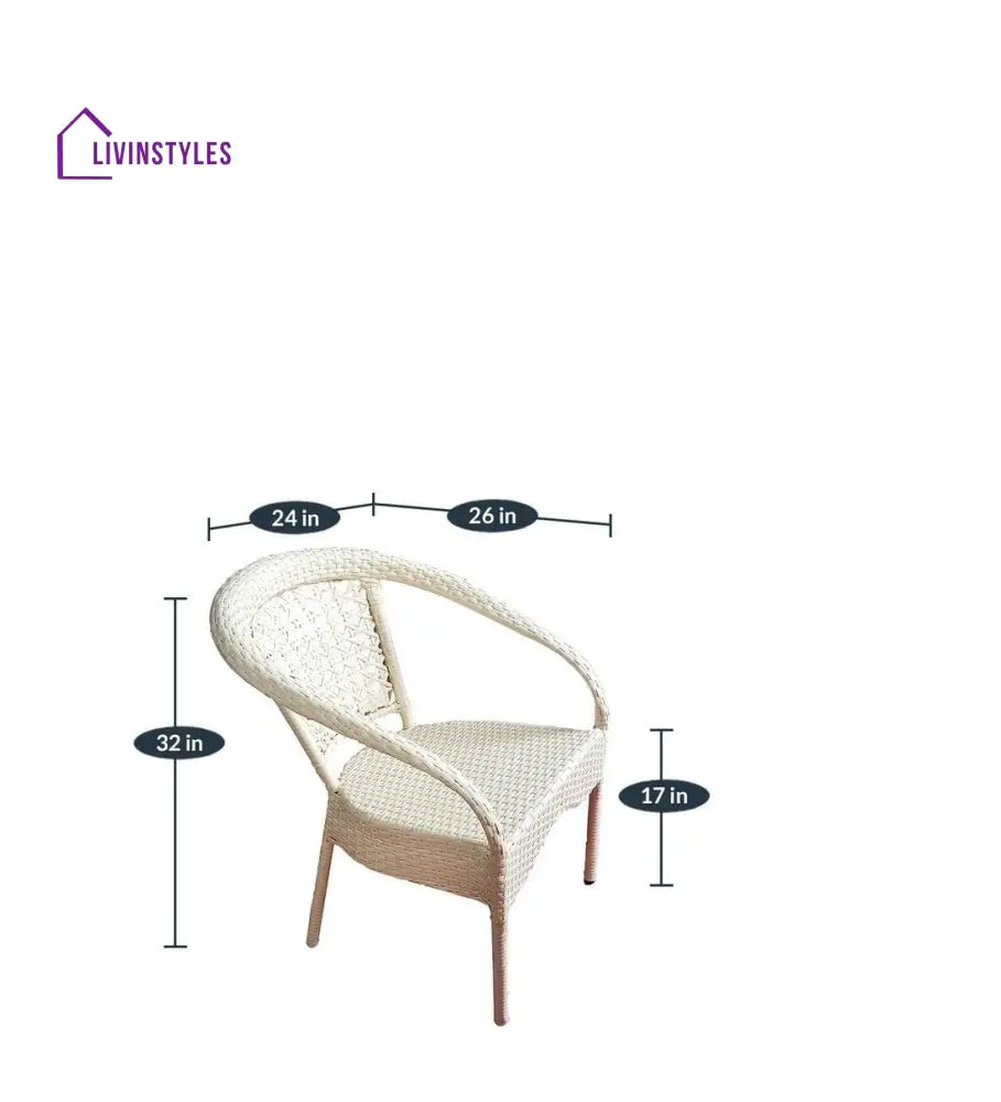 Romy Outdoor Patio Seating Set 2 Chairs and 1 Table Set - Coffee Table Sets