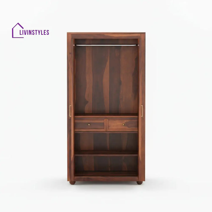 Rosa Sheesham Wood 3 door wardrobe