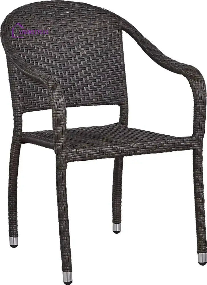 Roselle Outdoor Patio Seating Set 2 Chairs and 1 Table Set - Coffee Table Sets
