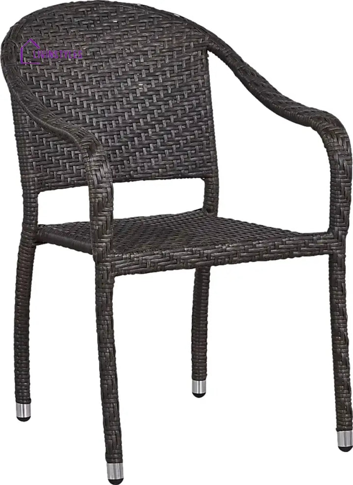 Roselle Outdoor Patio Seating Set 2 Chairs and 1 Table Set - Coffee Table Sets