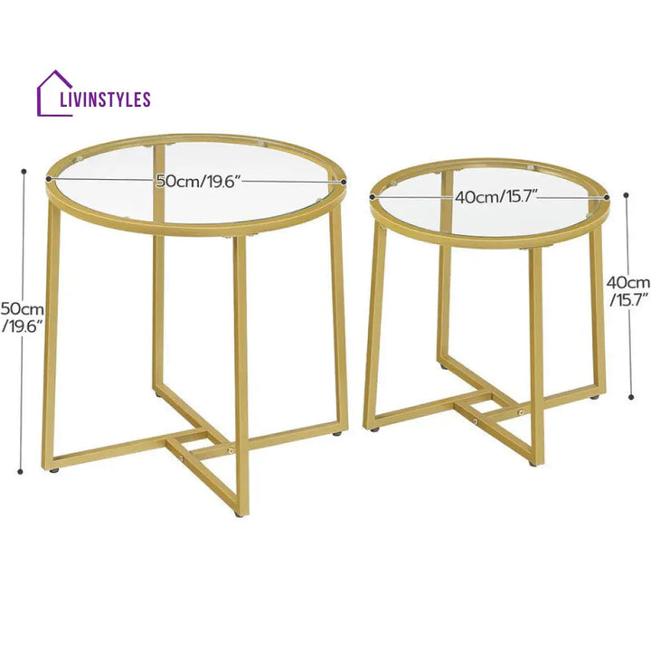 Rowan Metal Coffee Table For Living Room