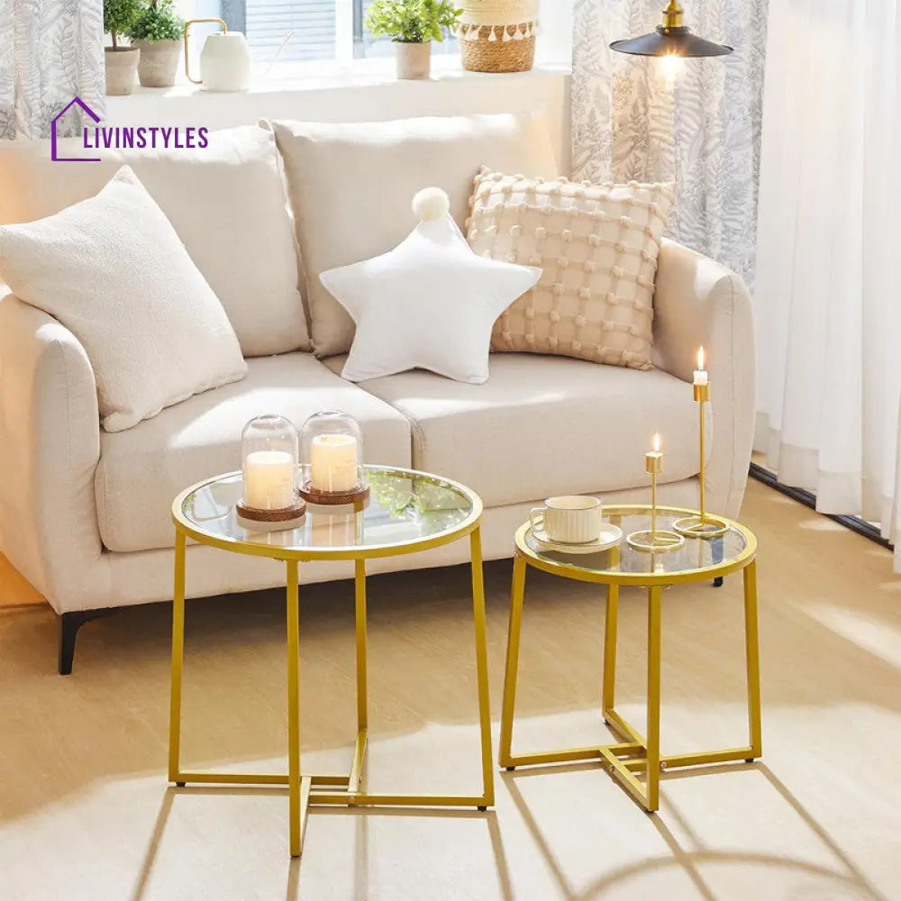 Rowan Metal Coffee Table For Living Room