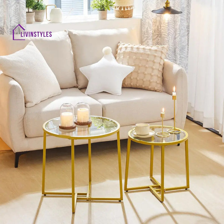 Rowan Metal Coffee Table For Living Room