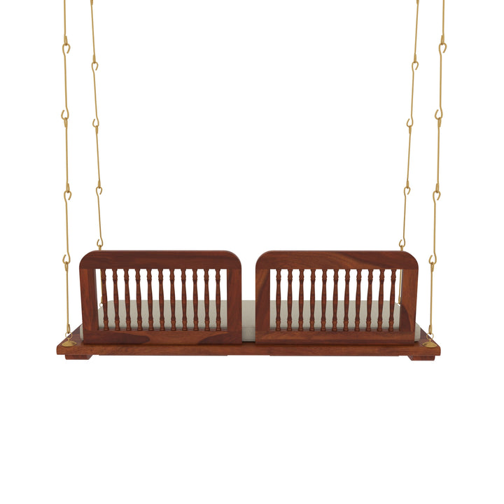 Kriti Vintage Denver Natural Polish Swing