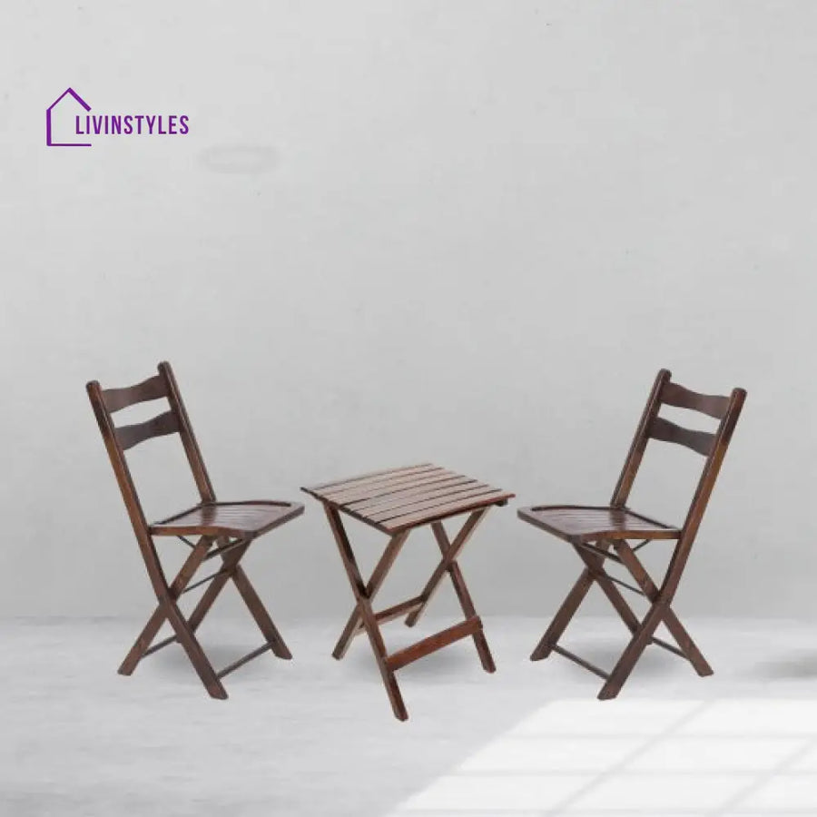 Ruchi Sheesham Wood Foldable Balcony Chairs