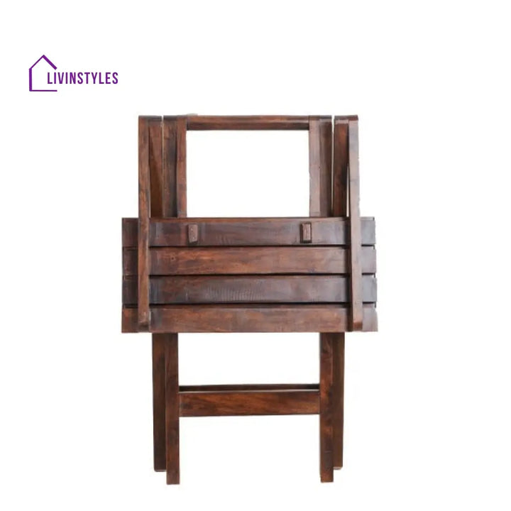 Ruchi Sheesham Wood Foldable Balcony Chairs