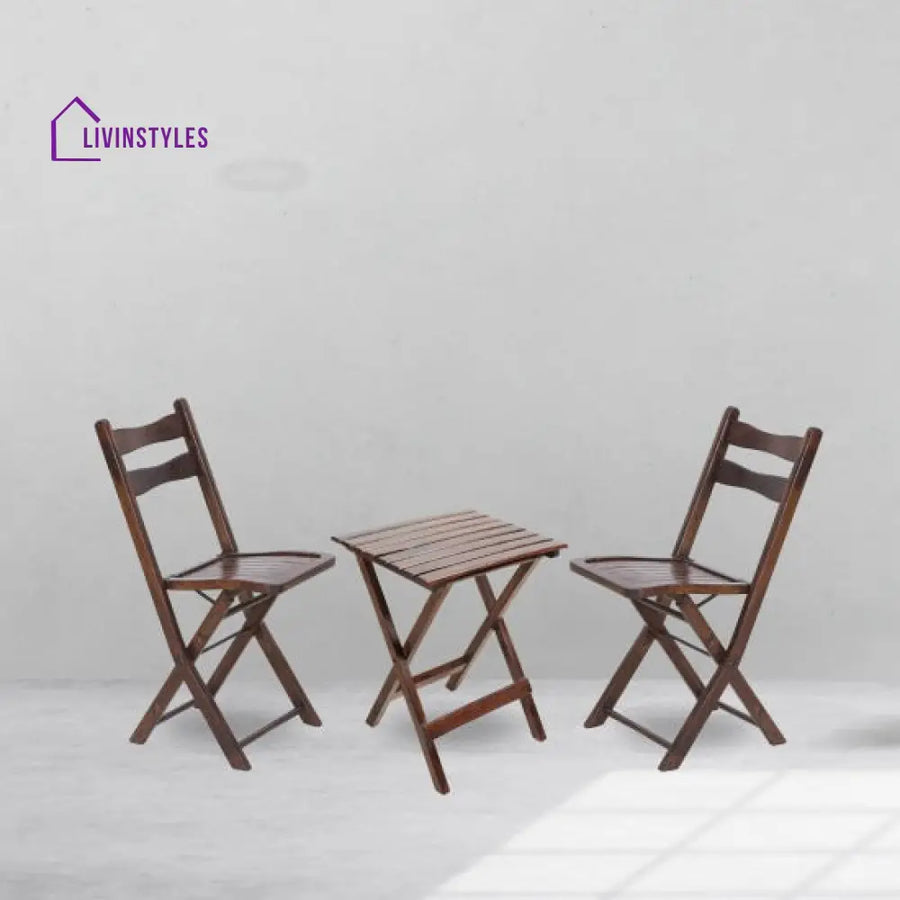 Ruchi Sheesham Wood Foldable Balcony Chairs