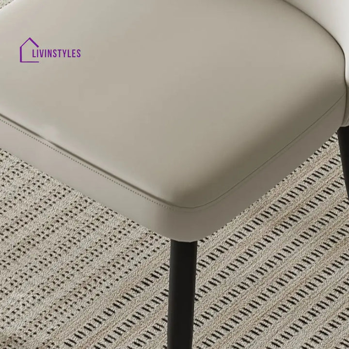 Rumeesa Metal Dining Chair | Stainless Steel