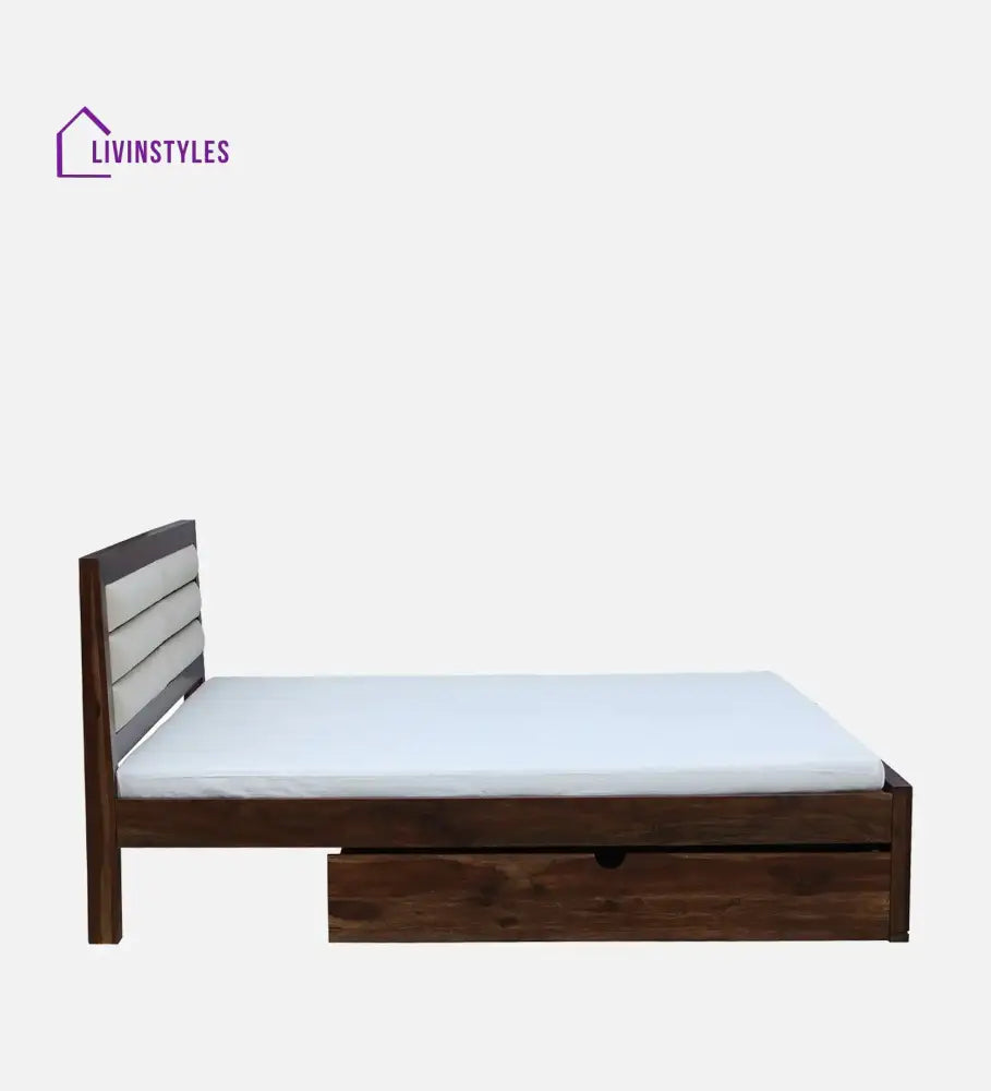 Moscow Indian Rosewood Storage Beds with Drawer Bedroom Furniture Sets