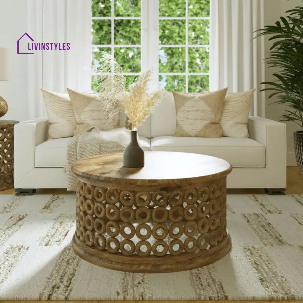 Rupal Solid Wood Coffee Table for Living Room