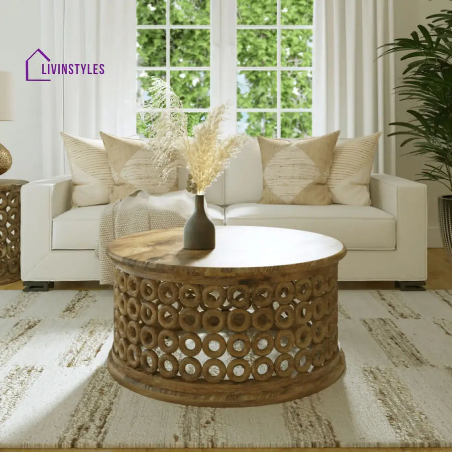 Rupal Solid Wood Coffee Table for Living Room
