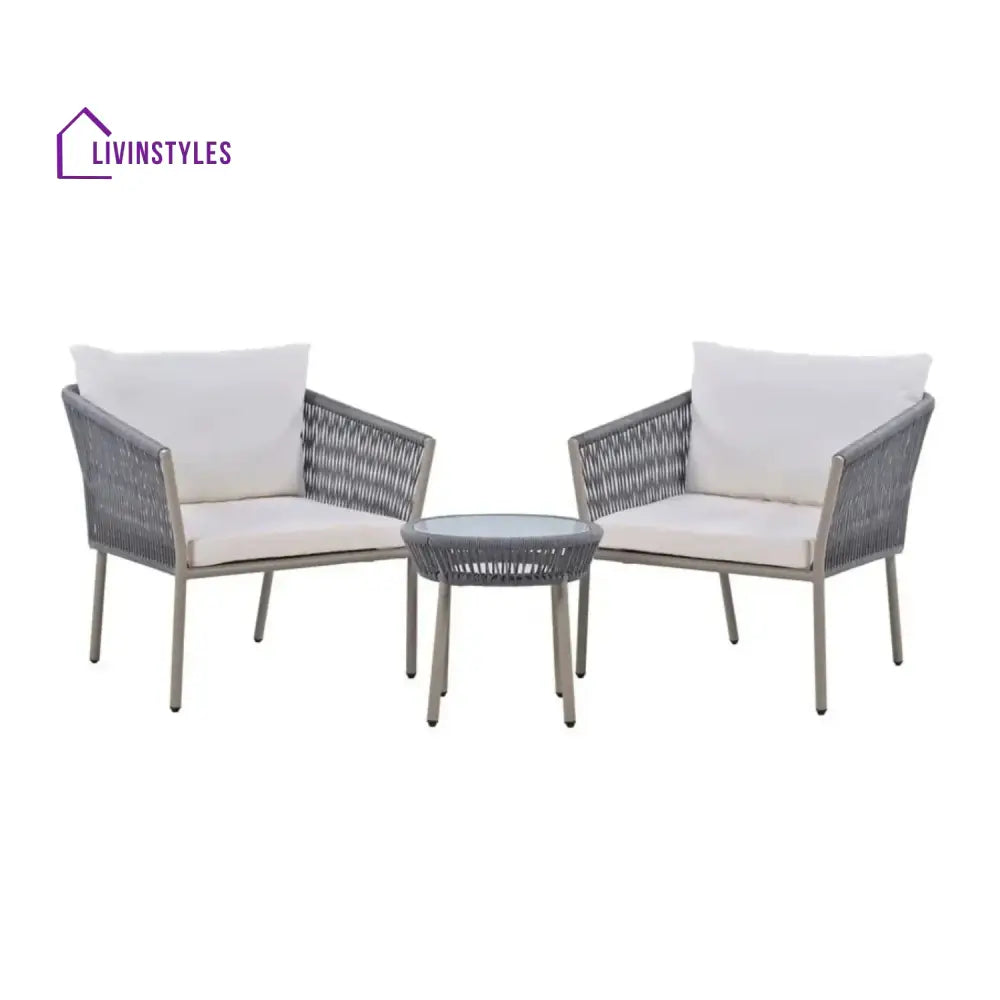 Ruqayyah 3-Piece Rope Patio Set - Perfect for Outdoor - Patio Set
