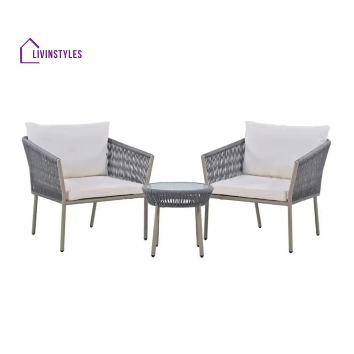 Ruqayyah 3-Piece Rope Patio Set - Perfect for Outdoor - Patio Set