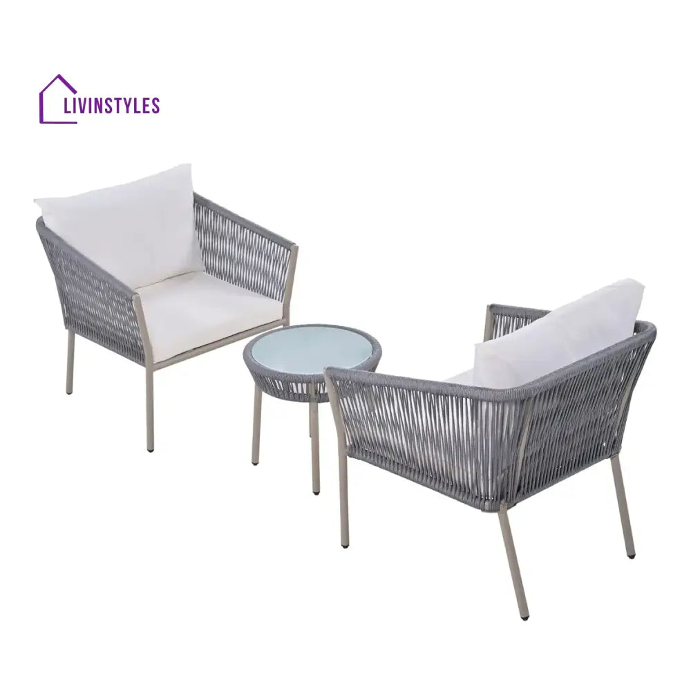 Ruqayyah 3-Piece Rope Patio Set - Perfect for Outdoor - Patio Set