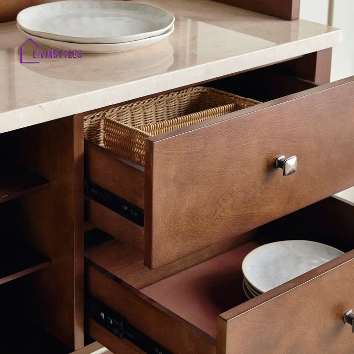 Ruslan Chic High Bar Cabinet & Counter