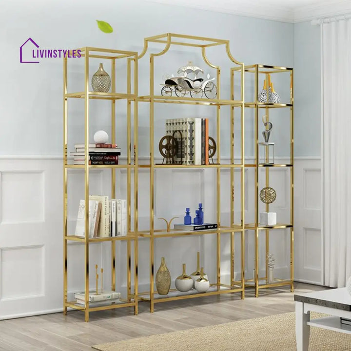 Ruslan Stainless Steel Bookshelves | Storage Shelves