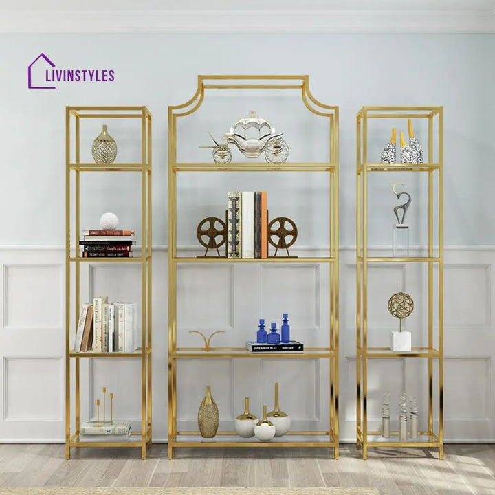 Ruslan Stainless Steel Bookshelves | Storage Shelves