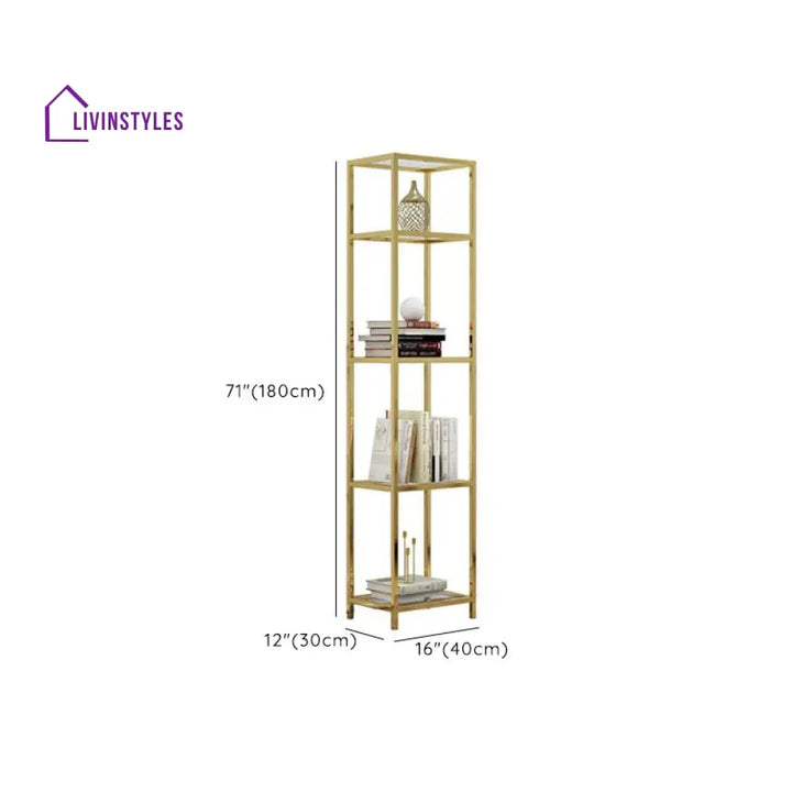 Ruslan Stainless Steel Bookshelves | Storage Shelves