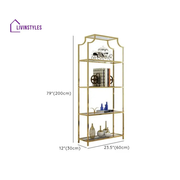 Ruslan Stainless Steel Bookshelves | Storage Shelves