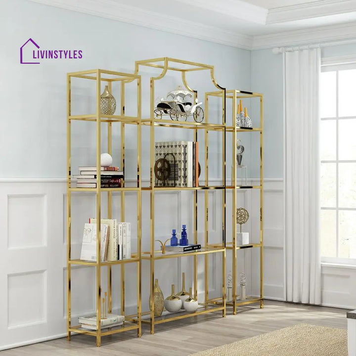 Ruslan Stainless Steel Bookshelves | Storage Shelves