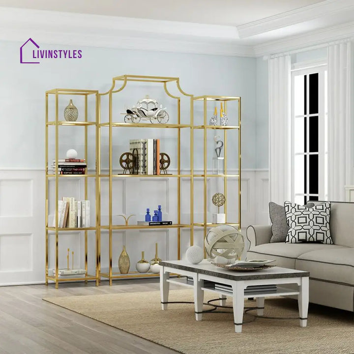 Ruslan Stainless Steel Bookshelves | Storage Shelves