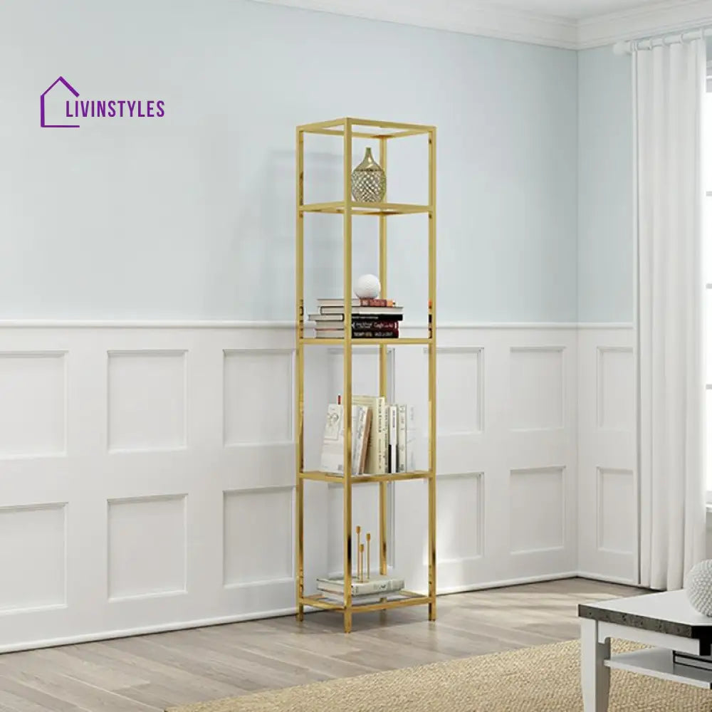 Ruslan Stainless Steel Bookshelves | Storage Shelves