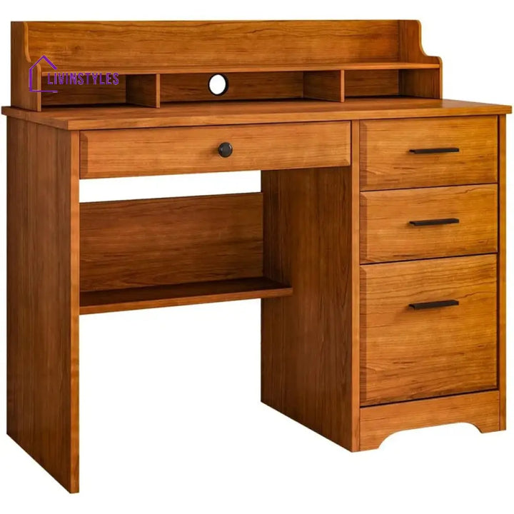Ruslana Wooden Study Table for Students