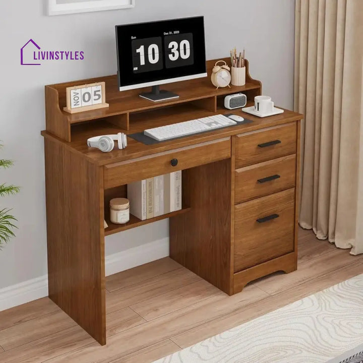 Ruslana Wooden Study Table for Students