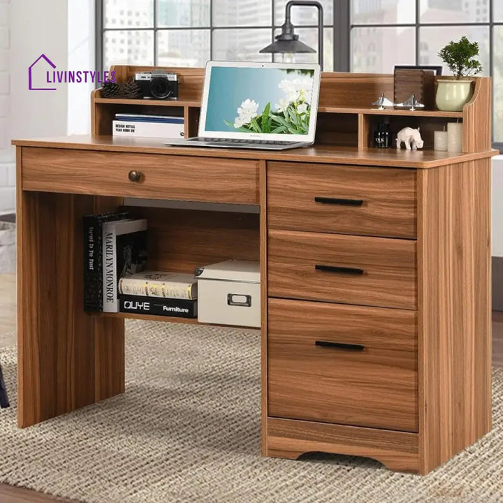 Ruslana Wooden Study Table for Students
