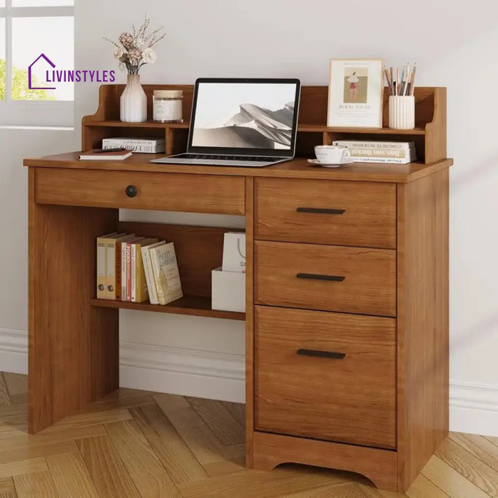 Ruslana Wooden Study Table for Students