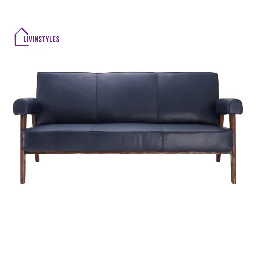 Adla 3 Seater Sofa Blue