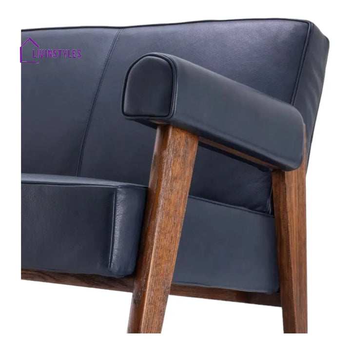 Adla 3 Seater Sofa Blue