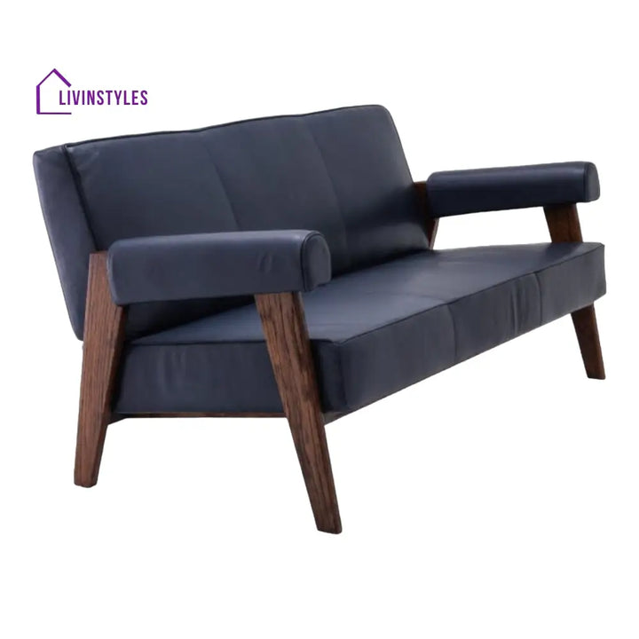 Adla 3 Seater Sofa Blue