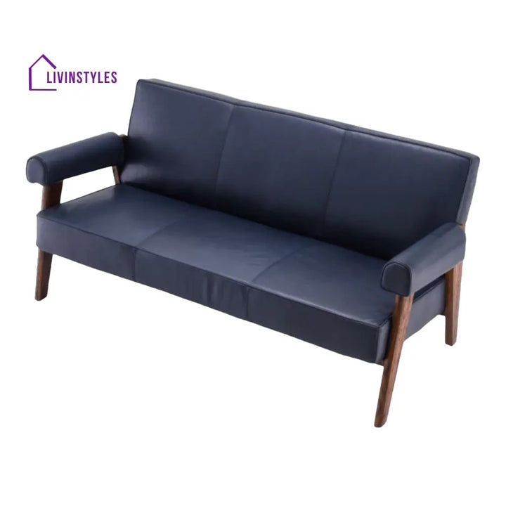 Adla 3 Seater Sofa Blue