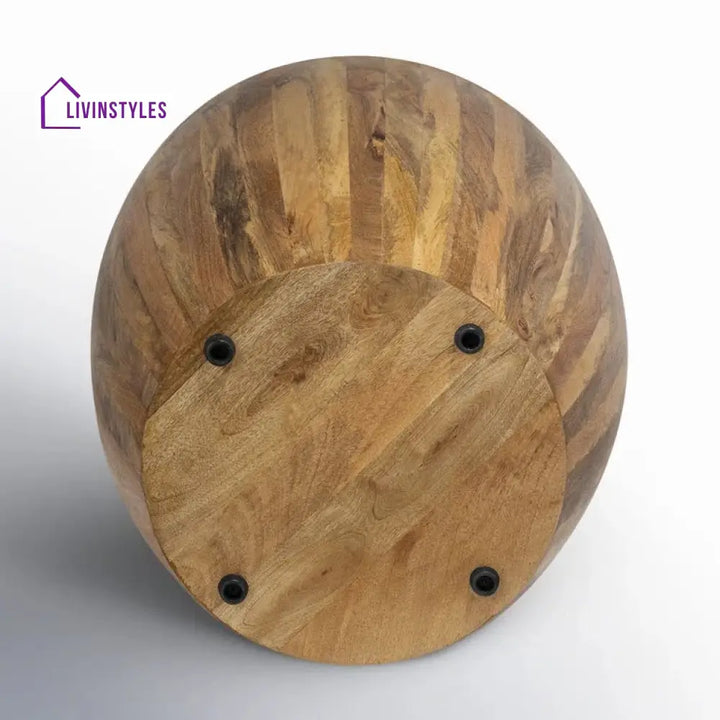 Saanvi Solid Wood Drink Table | End Table | Side Table for Living Room