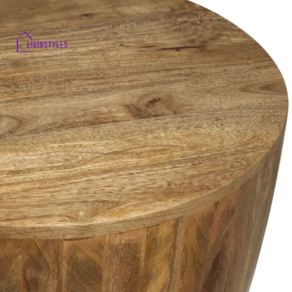 Saanvi Solid Wood Drink Table | End Table | Side Table for Living Room