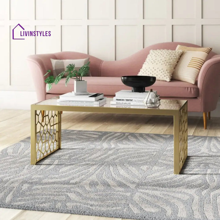Saara Metal Coffee Table For Living Room